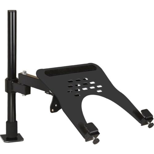 HILLPORT Height Adjustable Desktop Arm Monitor Holder 10-16 inch Tilt and Swivel Laptop Holder Stand Full Motion Mount Arm XY360