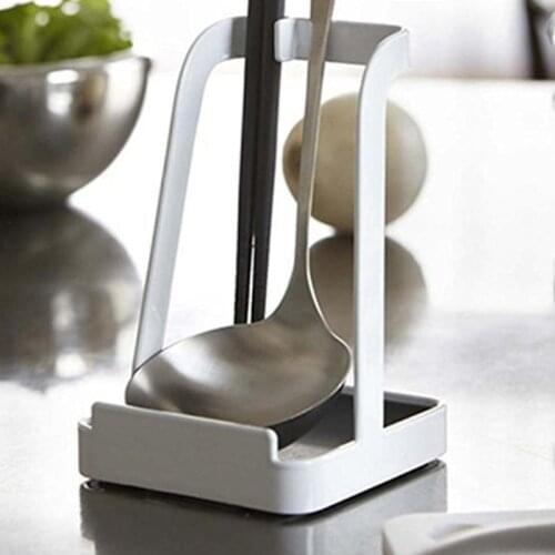 NHBR Pot Lid Holder Kitchen Organizer Rack Spoon Rest Rack Holder Stainless Steel Lid Stand Utensils in Kitchen