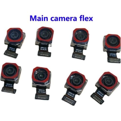 Original Big Main Rear Back Camera Flex For Xiaomi Mi Poco X3 NFC Module Front Facing Small Camera Flex Cable Parts