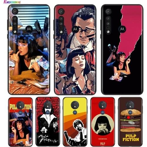PULP FICTION For Motorola G9 G8 G Stylus Power One Fusion Hyper Edge E7 E6 5G Plus Play Lite Phone Case