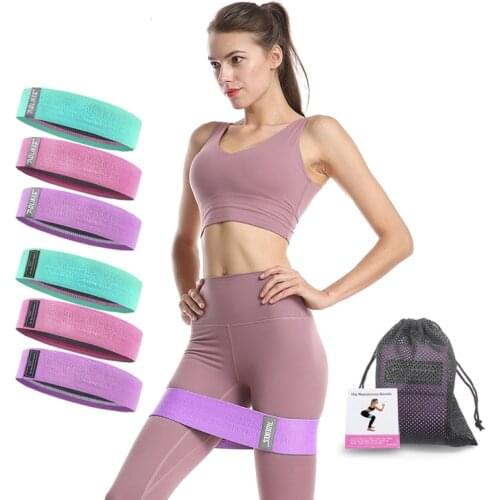 Aolikes Resistance Bands for Legs and Butt Exercise Bands 3 set Home Fitness, Crossfit, Stretching, Strength Training