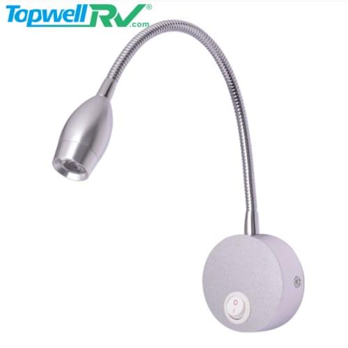 TopwellRV Marine Camper Boat Interior Lamp Gooseneck Arm Reading LED Light