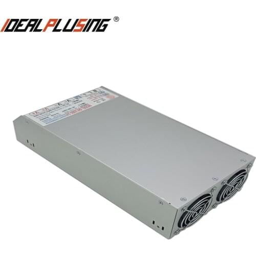 AC 110v-240v to 0-24V 0-36V 0-48V 0-60V 0-72V 0-110V 0-150V DC 2000W Slim Type Switching Power Supply with PFC