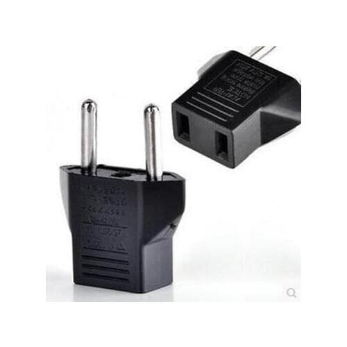 2pcs European EU Plug Adapter Japan China American US To EU Type C Australian AC Travel Power Adapters Electrical Charger Socket