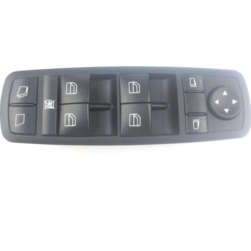 Black Beige Grey window switch left side 06-11 W164 W251 GL320 R320 R500 R63 GL450 GL550 2518300190 A2518300190 A 251 830 01 90