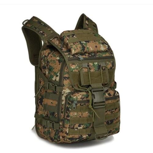 Black Tactical Backpack 40L Military Army Trekking Sport Bags Travel Rucksack Camping Hiking Trekking Backpack