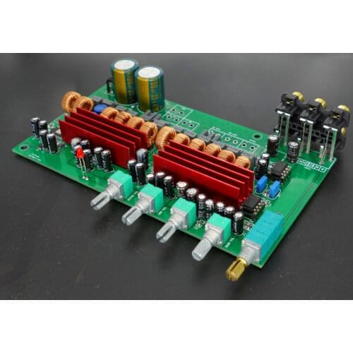 DC24V 50W*5+100W TPA3116 6-channel 5.1 channel power amplifier board