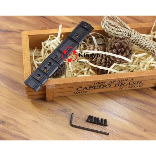 DIY 11mm/20mm Dovetail Weaver Picatinny Rail Mount Adapter Converter Scope Base Aluminum Alloy For Hunting