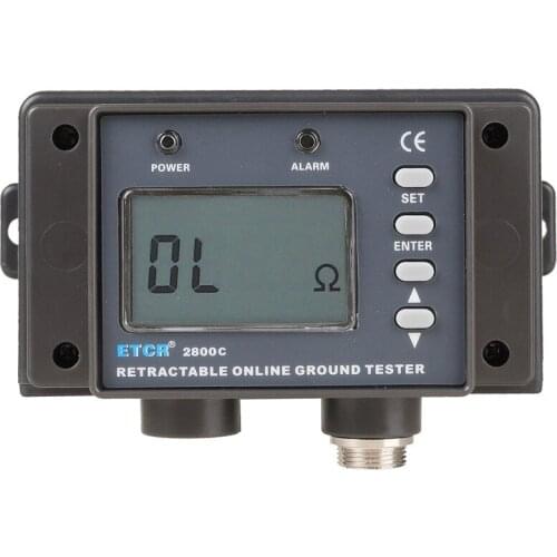 ETCR2800C Non-Contact Grounding Resistance Online Tester, Circuit Resistance Tester