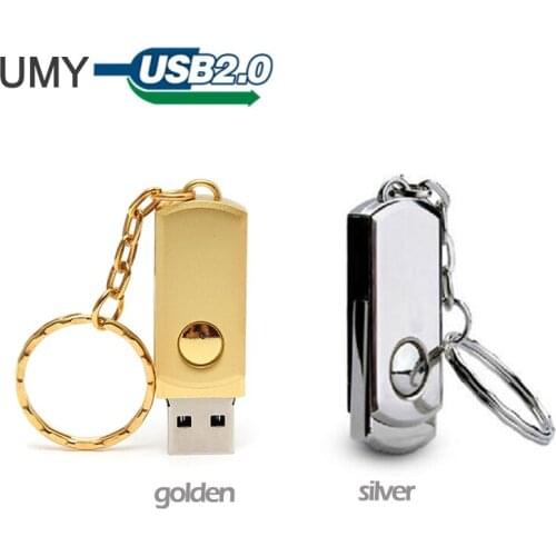 Pendrive high quality metal usb flash drive 4GB 8GB 16GB 32GB 64GB memory stick u disk creative gift real capacity usb stick