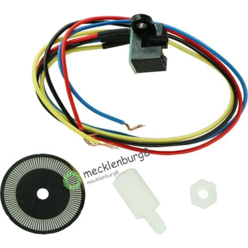 Photoelectric Speed Sensor Encoder Coded Disc Code Wheel For Freescale Smart Car 5V