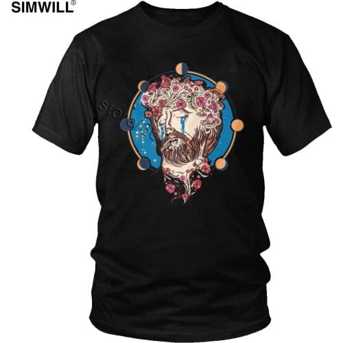 Classic Jesus Christ T Shirt Men Creative Short Sleeves 100% Cotton Tees O-neck Graphic Print T-shirt Plus Size Casual Tshirt