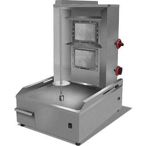 Commercial Gas Grills Doner Kebab Barbecue Machine Roasted Autorotation Rotating Machine Meat Folder Oven CY-4576