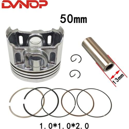 Motorcycle STD 50mm Piston Ring Gasket Kit for Honda DREAM 110 EX5 NBC110 NBC 110 2013-2017