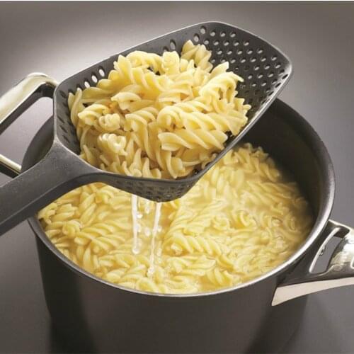 1PCs filter spoon Colander nylon kitchen accessories gadgets drain vegetable water spoon portable home cooking tools cookware