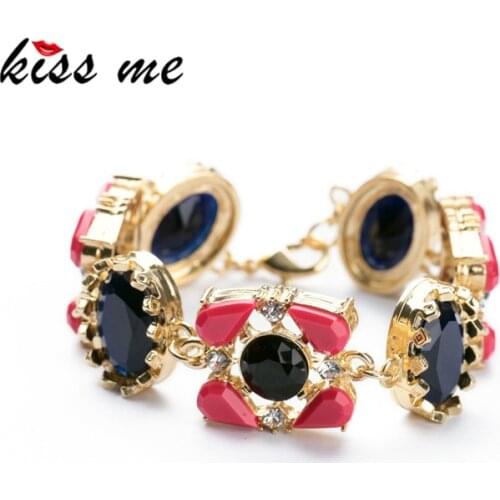 New Styles 2017 Statement Fashion Women Jewelry Elegant Resin Stone Plant Bangles & Bracelets