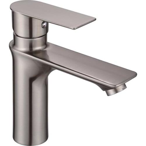 OLINIA basin faucets bathroom faucets ceramic core filter faucet drawing surface bathroom basin faucet black bathtub OL8200WD
