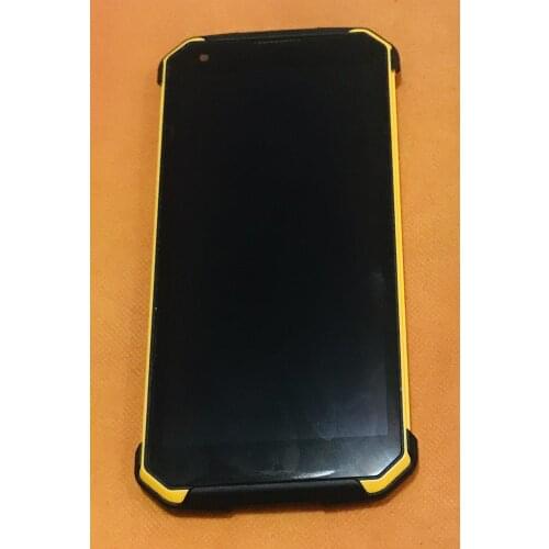 Used Original LCD Display Screen + Touch Screen + Frame for Blackview BV9500 MT6763T Octa Core 5.7inch FHD Free Shipping