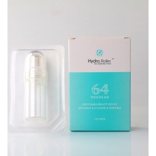 Popular dermaroller Hydra Roller 64 MezoRoller Anti Age Uper Derma Reborn Eye Treatment Cell Regenaration Pores Refine