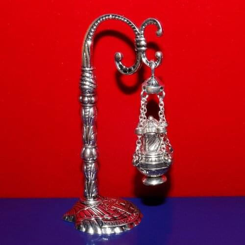 Bruciatore incenso religious jewelry Catolicos religioso Cross encensoir Metal queimador de incenso Church supplies kadzielnica