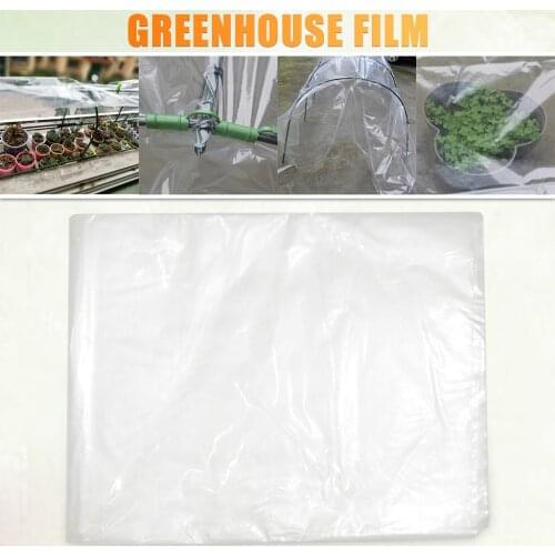 Garden Poly Tunnel Greenhouse Plants Metal Frame Protector Roof Panels Foil Hothouse Greenhouse Cover Plastic Film Without Shelf