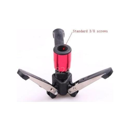 3/8 screw Tripod Monopod Support Stand Universal Stand Three Feet 3 Legs Monopod Support Stand Base For Manfrotto DSLR Came