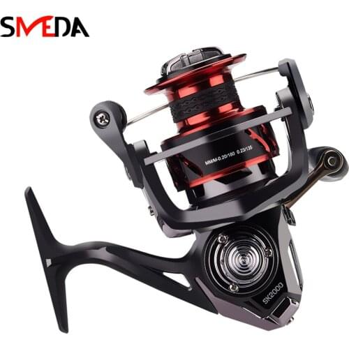 Spinning Fishing Reel Full Metal Spool CNC Knob 2000-6000 Fishing Coil Saltwater Carp Feeder