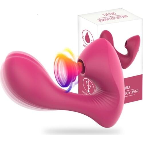 Sucker Vibrator G-Spot Clit Clitoris Stimulator Female Masturbator Dildo Penis Vibrator Sex Toy For Women Panties Adults Prod