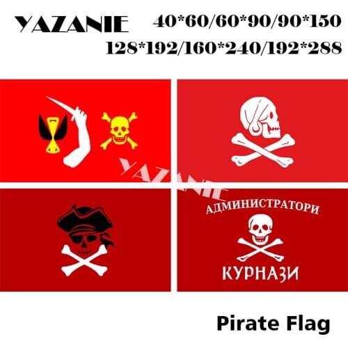 YAZANIE Any Size Flag of Christopher Moody Flag of Henry Every Red Kurnaz Admin Jolly Roger Custom Polyester Flags and Banners