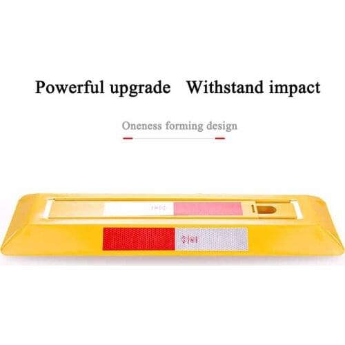 Parking space lock ground lock thickened anti-collision car parking place lock anti-rolling A triangle lock parking space lock