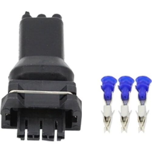 3 Pin female wire harness AMP auto connector automotive plug with terminal DJ7033-3.5-21