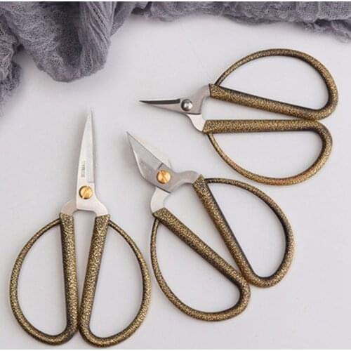 Household Tailor Scissors Fabric Sewing Embroidery Cutting Trimming Tool Accessories Handmade DIY Crafts Shears