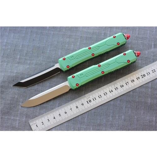 HIFINDER D2 blade 6061-T6 aluminum handle camping survival outdoor EDC hunt Tactical tool dinner kitchen knife