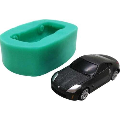 Kitchen Silicone Mold DIY Mould For Cake Decoration Racing Car Shaped Fondant Mold Chocolate Cake Mould For DIY Crafts Wholesale