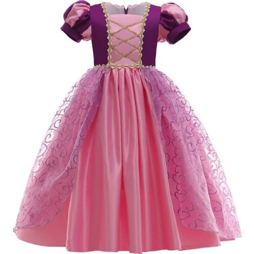 New Christmas Rapunzel Princess Dresses Cosplay Sofia Costume Party Dress Up