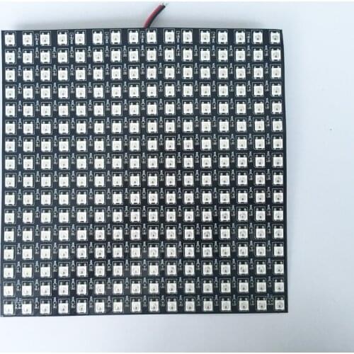 P10mm WS2812B 16*16pixels led digital flexible panel light,size:17cm*17cm,DC5V input