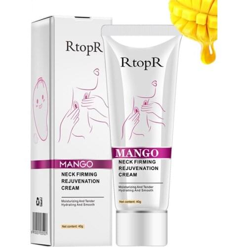1pcs RtopR Luxurious Brightening Neck Cream Moisturizing and Moisturizing Neck Care Desalination Neck Lines Skin Care Products