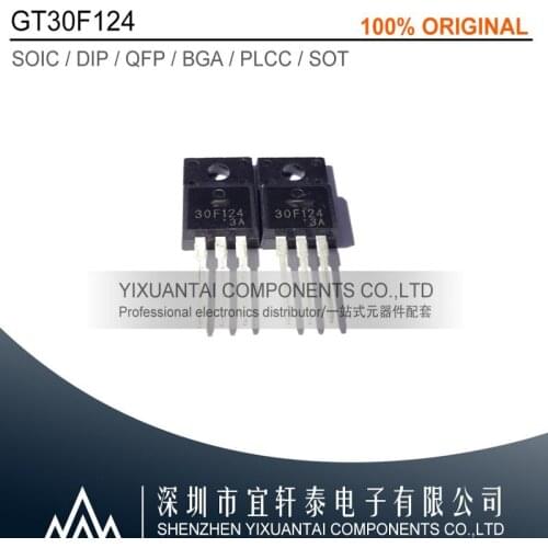 10pcs/lot Free shipping 100% original GT30F124 30F124 TO-220F