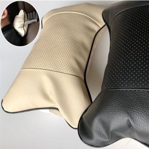 2pcs Car Neck Pillow Perforating Design case for Jeep Grand Cherokee Compass Commander Wrangler Rubicon SAHALA Patriot Renegade