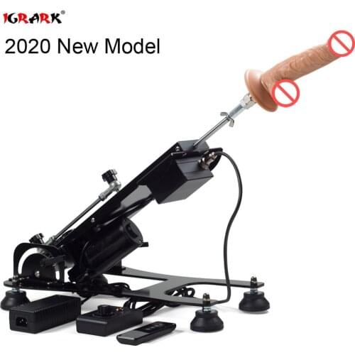 2020 Large Sex Machine for women 30 decibel Automatic retractable 120W Strong Silent Motor 5.9 inches Stroke length Sex products