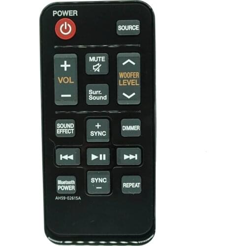 90% New Remote Control For Samsung AH59-02615E TW-J5500 TW-J5500/ZA Sound Tower System Home Speaker