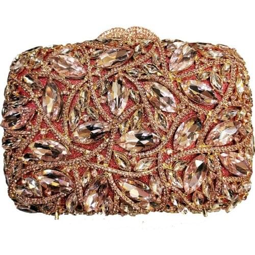 Large Green Rhinestone Clutch Shoulder Crystal Handbags High-End Fashion Women’s Evening Clutches Party Purse Mini Minaudiere