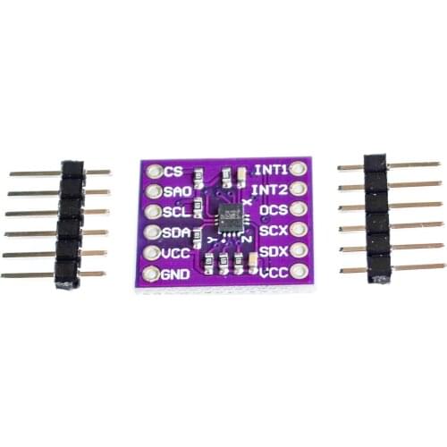 CJMCU-6DOF, LSM6DSL, TR, a new generation of 6 axis inertial sensors, acceleration gyroscopes