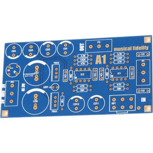 GC Version Dual Channel LM1875 Power Amplifier PCB Board Empty Board DIY Amplifier Accessories
