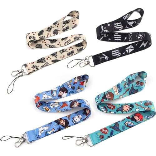JF360 Magic School Hot Movie Lanyard Keychain Lanyards for Key Badges ID Cell Phone Rope Neck Straps Accessories Gifts