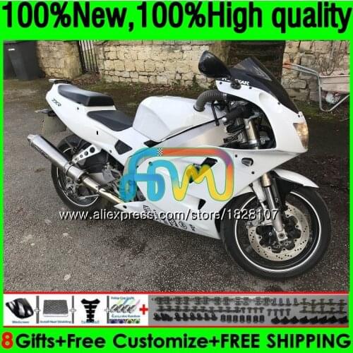 Body For KAWASAKI Bodys ZXR 400 ZXR400 91 92 93 94 95 96 161BS.23 Hot white ZXR-400 1991 1992 1993 1994 1995 1996 Fairing kit