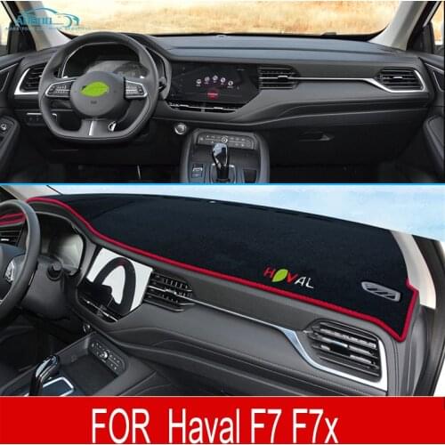 Car Dashboard Cover Mat Sun Shade Pad Instrume Panel Carpets For Haval F7 F7x 2019 2020 Accessories