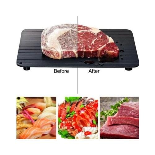 Fast Defrosting Tray Thaw Frozen Food Meat Fruit Quick Defrosting Plate Board Defrost Kitchen Gadget Tool