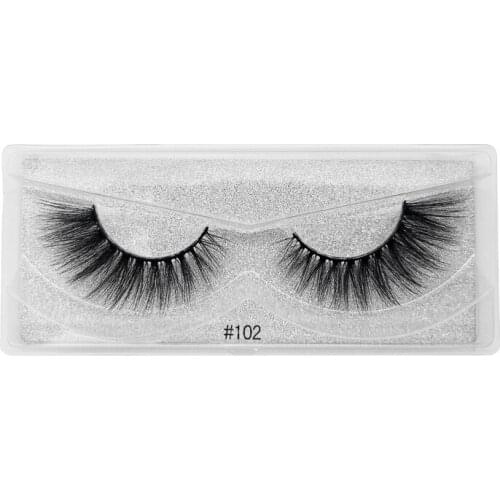 1 pair mink lashes soft thick false eyelashes handmade natural long 3d lash makeup 1box 3d maquiagem thick long wispy lashes