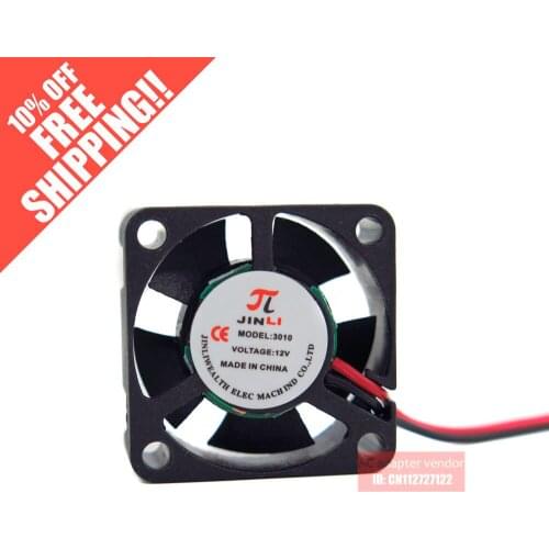 NEW JinLi 3CM 3010 12V 0.18A 3CM Cooling fan